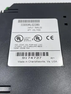 Used GE GE IC693ALG220G PLC Input & Output | ND Industrial Surplus #1215080
