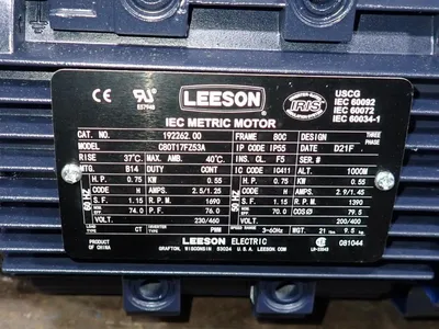 USED LEESON C80T17FZ53A