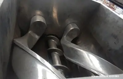 Used J.H. Day Stainless Steel Jacketed Mixtruder | 75 Gallon Working Capacity | 30+25 HP Hydraulics