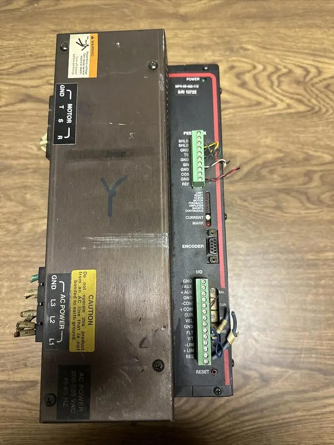 USED CUSTOM SERVO MOTORS MPA-09-460-112