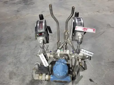 Flow Meter Assembly w/ Transmitter 3051