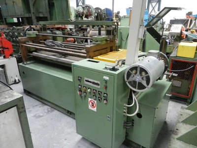 USED STAM 1500 X 5 MM DECOILER + STRAIGHTENER