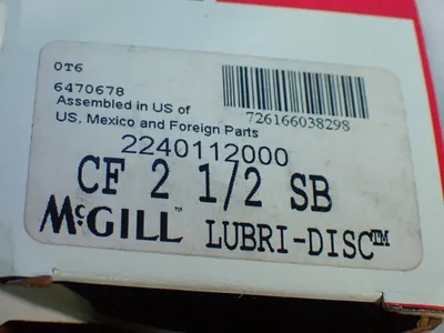 New | in-Stock MCGILL CF 2 1/2 SB Tooling & Accessories (Other) Ohio US | HGR 24 #1056354