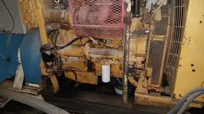 USED EMSCO F-650 TRIPLEX MUD PUMP