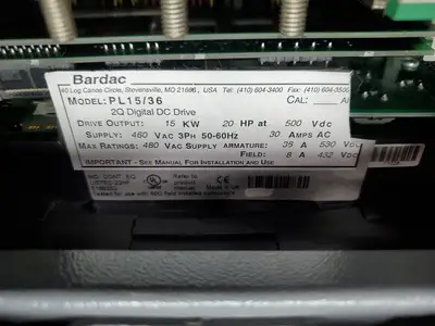 USED Bardac 2Q Digital DC Drive
