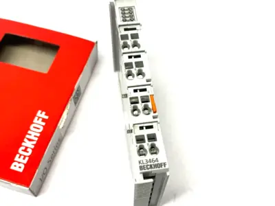 New | in-Stock Beckhoff Analog 4-Channel Input Bus Terminal 12-Bit Single Ended 0-10V Input / Output Modules Michigan US | Maverick Industrial Sales #1456496