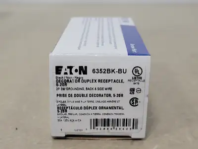 NEW 2021 EATON 6352BK-BU