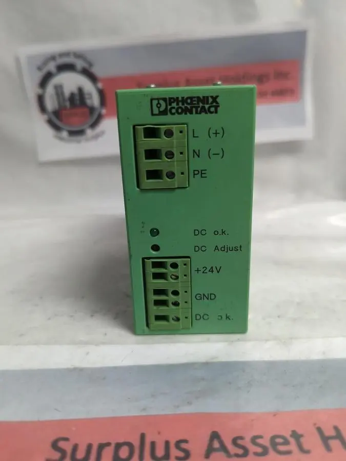 Used PHOENIX CONTACT CM 50-PS-120-230AC/24DC/2,5 Miscellaneous Equipment (Electrical & Power) | Surplus Asset Holdings #1198847