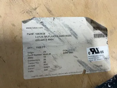 Used LUTZE _UNKNOWN_ Cable & Wire Ohio US | HGR 24 #1286805