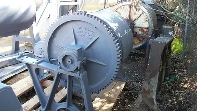 Mill, Batch, 2'6" X 3'6", Patterson, 5 HP, Carbon Steel, Jacketed, #S485829