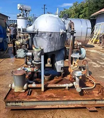 Westfalia OSA 35-02-066 oil purifier skid, SS.