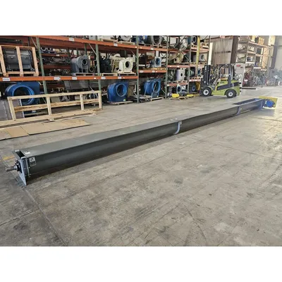 Refurbished 12" Dia x 32' Long Industrial Screw Auger Conveyor