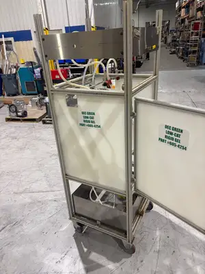 USED CHEMGLASS 72 LITER REACTOR FLASK