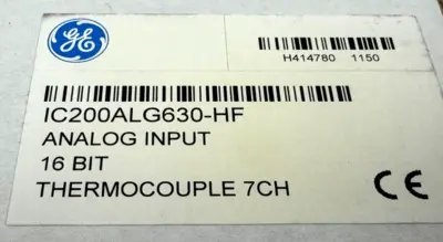 NEW GE FANUC IC200ALG630