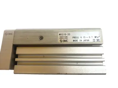 Used SMC AIR SLIDE TABLE Pneumatic Cylinders Michigan US | Maverick Industrial Sales #1391476