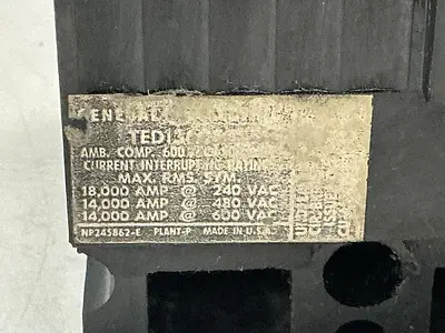 USED GENERAL ELECTRIC TED136050