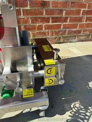 USED PALAMATIC PALPHARMA TIP AIR OPERATED PORTABLE DRUM TILTER / LIFT SWL 100 KG