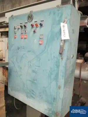 USED 1985 NETZSCH 48" Netzsch Filter Press, 66 Cu Ft