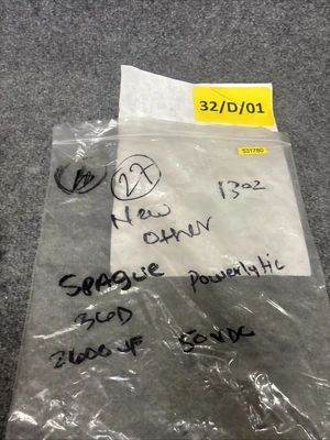 New | in-Stock Sprague Type 36D Capacitors California US | Davliegogo LLC #1706159