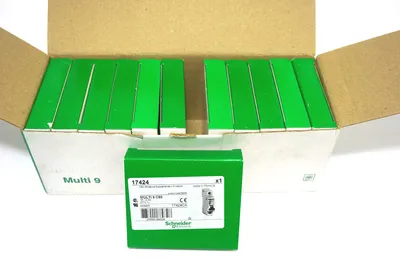 12 NEW SCHNEIDER ELECTRIC 17424 MULTI 9 C60 CIRCUTI BREAKER