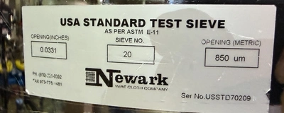 Used _UNKNOWN_ _UNKNOWN_ Sieves & Sieve Shakers Ohio US | Federal Equipment Company #1365526