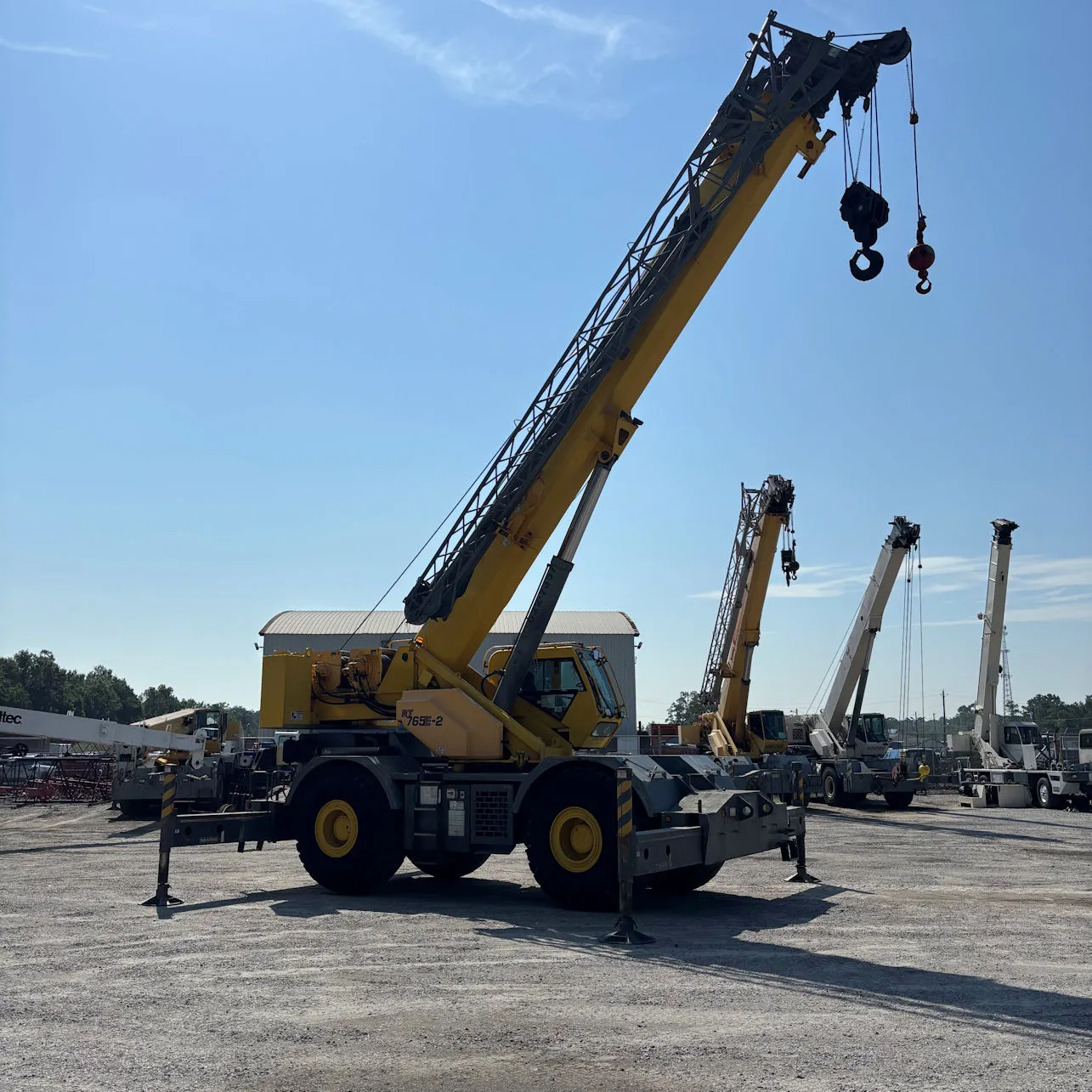 Used 2013 Grove RT765E‐2 Rough Terrain Cranes Georgia US | Zadoon Equipment #1480687
