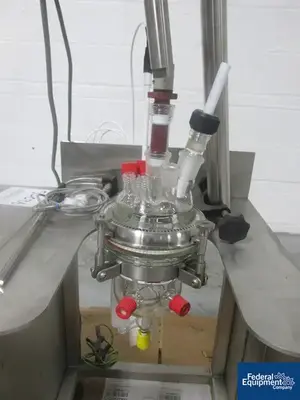 USED HEL UK 500 ML HEL Reactor System, Glass