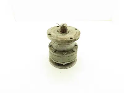 Inline Helical Gear Reducer 60:1 Gearbox IEC 71 Metric C-Face x Flanged Output