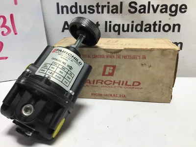 Fairchild Multi Stage Pressure Regulator Catalog No 10213