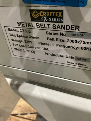 Used 2021 CRAFTEX CX503 Rotary Surface Grinders Michigan US | iGAM Industrial Marketplace #1412144