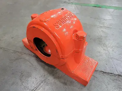 Split Pillow/ Plummer Block Bearing Housing SSND520, 90 mm, 3-1/2" Shaft Dia