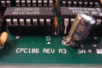 USED C-186 BOARD CPC186 REV A3