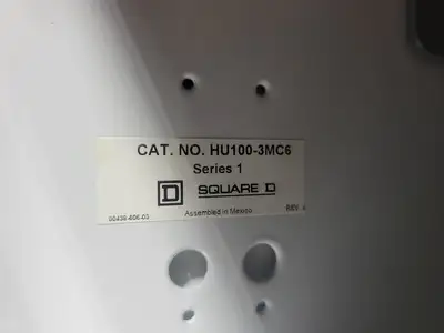 USED SQUARE D MODEL 6