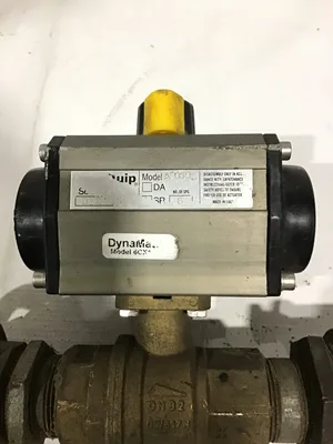 DynaQuip AP0605 Pneumatic Actuator with Ball Valve