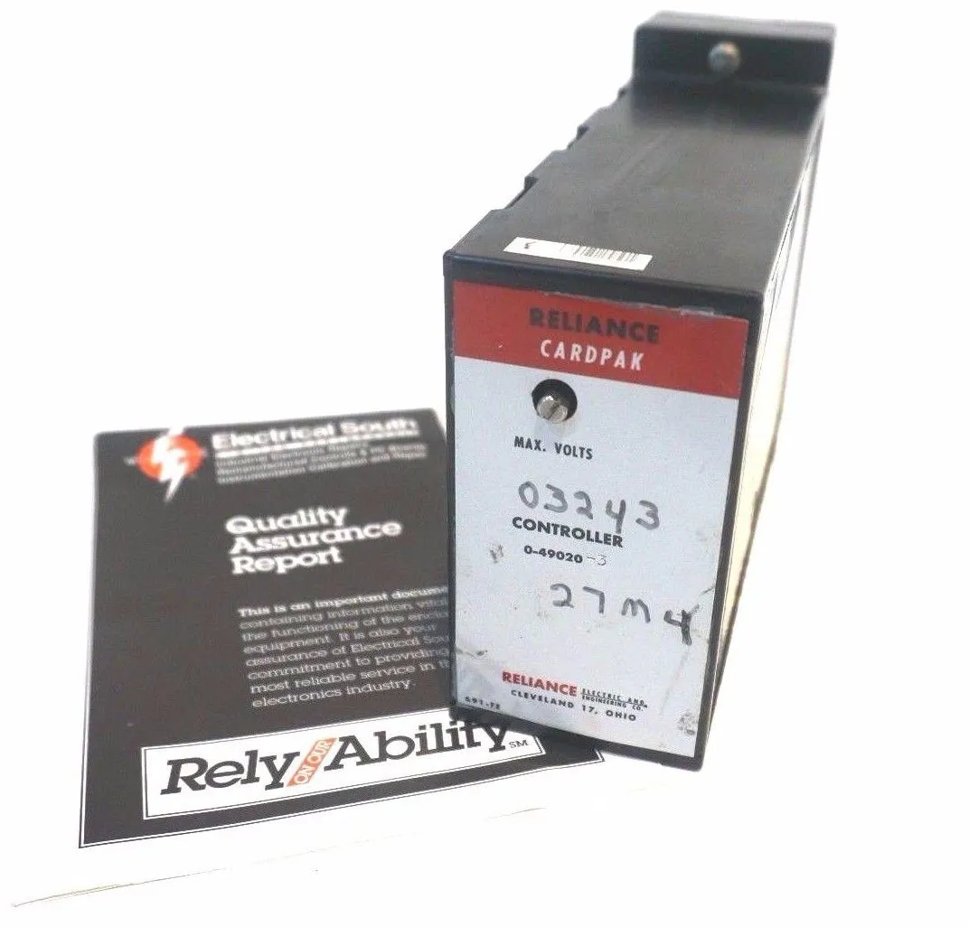 RELIANCE ELECTRIC 0-49020-3 CARD PAK CONTROLLER 0490203