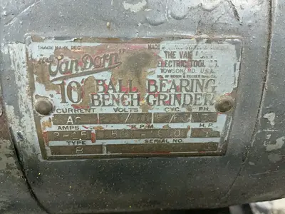 Used VAN DORN _UNKNOWN_ Pedestal Type Grinders (Double End) Ohio US | HGR 24 #1314160