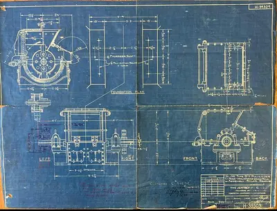 Mill, Hammer, Jeffrey, 36" X 36",Type B-3, Slag, #C732538