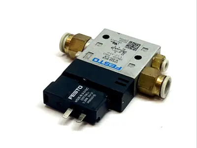 USED FESTO 2‑WAY SOLENOID VALVE 196929