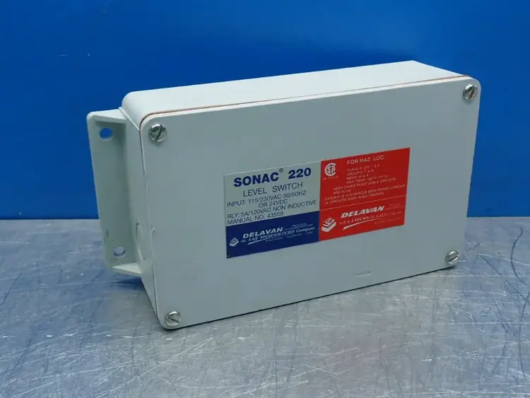 Used DELAVAN SONAC 220 Sensors Ohio US | HGR 24 #801935