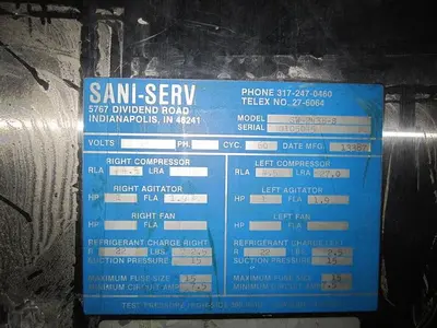 USED SANISERV 424 40