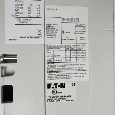 Eaton _UNKNOWN_ Circuit Breakers & Motor Protection | American Industrial Supply Co. (7)
