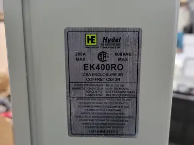 NEW HYDEL EK400RO