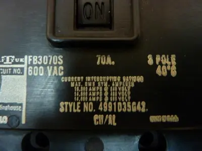 USED WESTINGHOUSE FB3070S