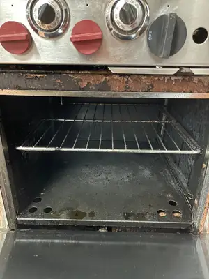 Used US Range Used U.S. Range Natural Gas 2 Burner 24" Range with 12" Flat Top Griddle and Oven Commercial Ranges Illinois US | Falcon Restaurant Supply #1376407