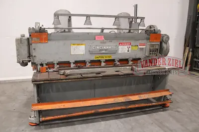 Used CINCINNATI 1808 Power Squaring Shears (Inch) Michigan US | Vander Ziel Machinery Sales #1512693