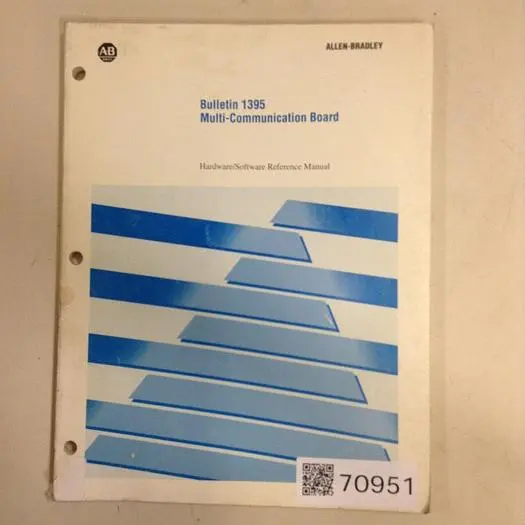 Used ALLEN BRADLEY 1395-5.33 Manuals Michigan US | Ideal Machinery #567284