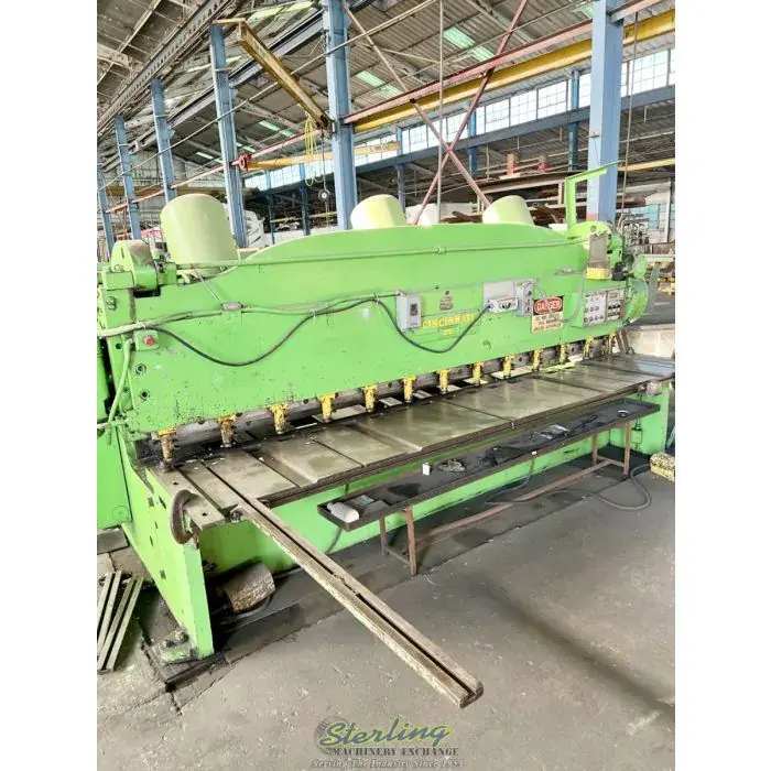 Used 1965 CINCINNATI 2512 Power Squaring Shears (Inch) Illinois US | BLUMBERG MACHINERY COMPANY #398048
