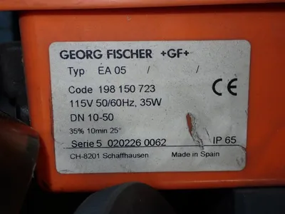 USED GEORG FISHER EA 05