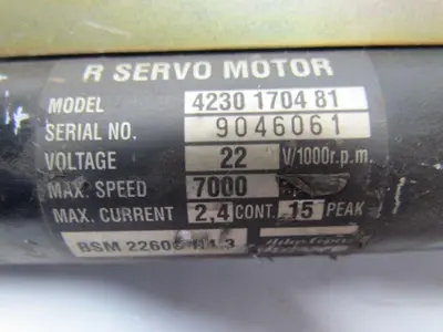 Atlas Copco 4230-1704-81 3 Piece Nut Driver Nutrunner 3/8"Drive 50Ft/Lbs Torque