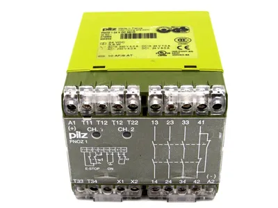 USED PILZ PNOZ-1-24VDC-3S10 SAFETY RELAY 475695 PNOZ124VDC3S10